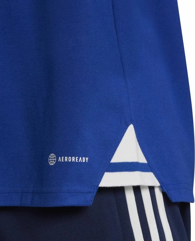 Polo maicë adidas për meshkuj, blu