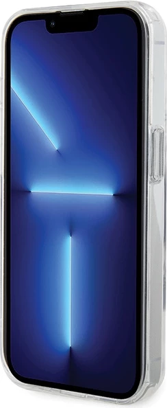 Mbështjellës Karl Lagerfeld KLHMP15LHMRSKCH për iPhone 15 Pro 6.1", me unazë dhe MagSafe, Bardhë