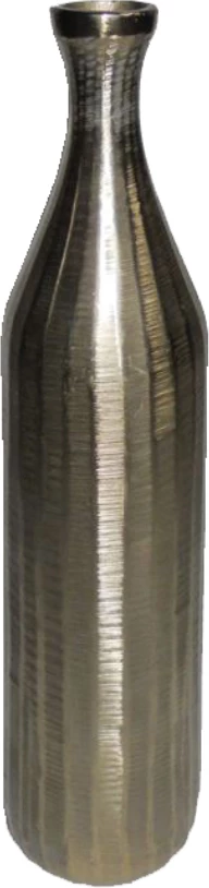 Shishe dekorative PERRY 3, alumin, ngjyrë ari, 13x13x46 cm