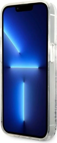 Mbështjellës Karl Lagerfeld KLHCP14LLNHCCS për iPhone 14 Pro 6.1", argjendtë