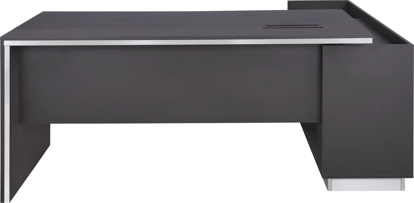 Zyrë profesionale me kënd të majtë, ngjyrë trëndafili, FH2112L, 200x160x76 cm