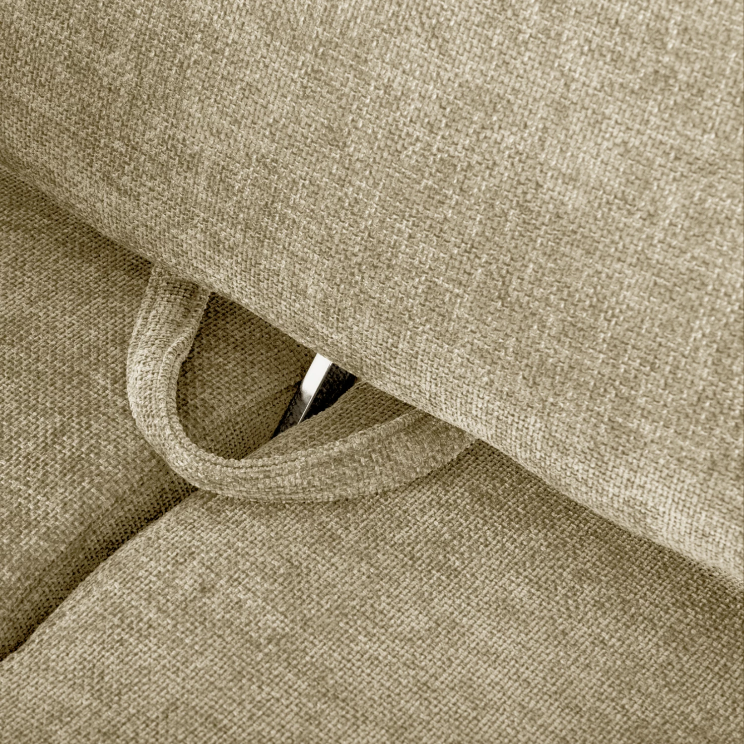 Divan-krevat këndor (majtas) CONVERT FH3268.01L, pëlhurë ecru, 283x188x100H cm