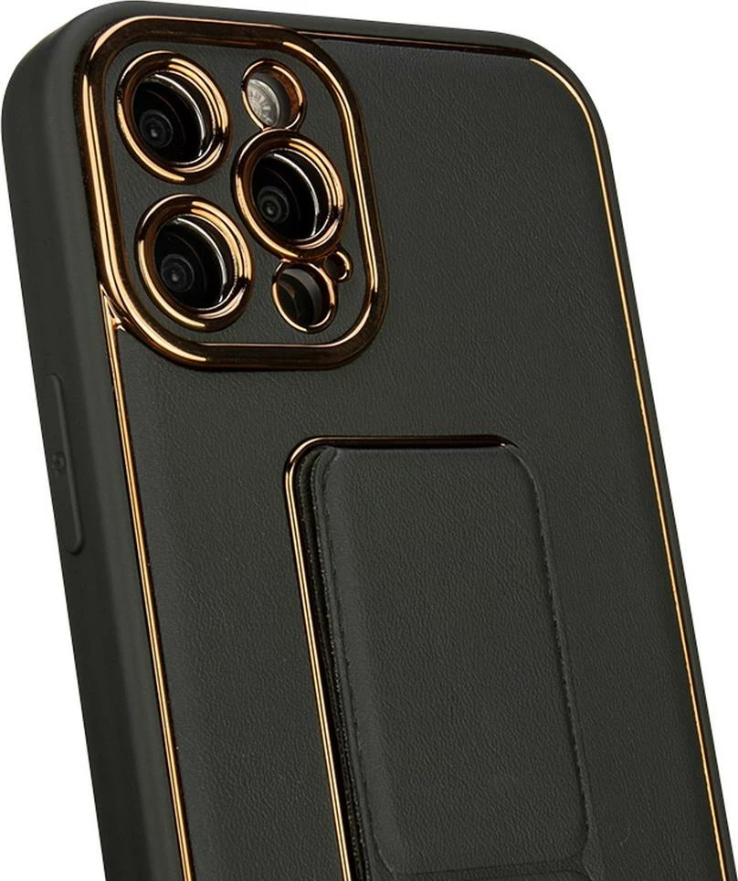 Mbështjellës Hurtel New Kickstand Case për iPhone 13 Pro, me qëndrim, rozë