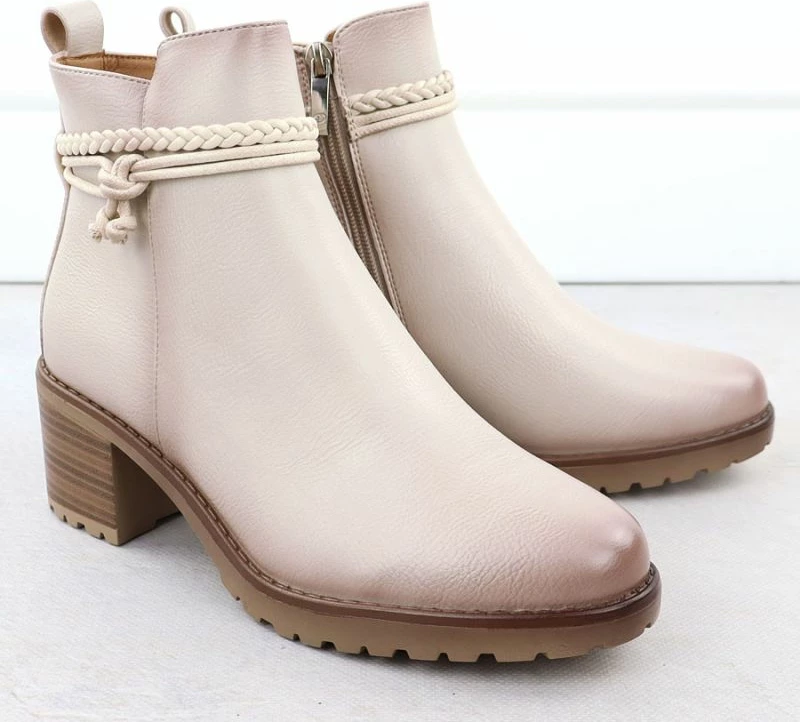 Çizme Potocki Z25-SZ12690 për femra, bezhë