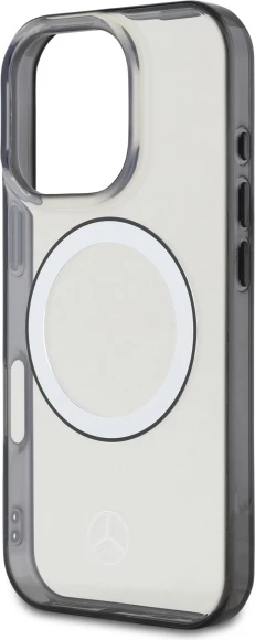 Mbështjellës Mercedes MagSafe për iPhone 16 Pro Max, Transparent