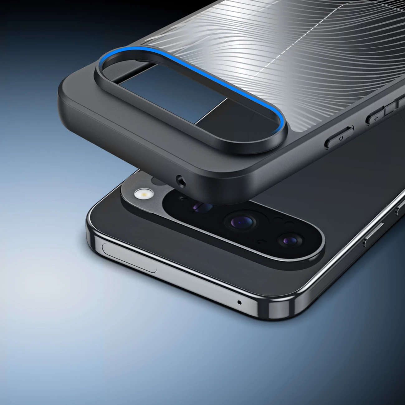 Mbështjellës Dux Ducis Aimo për Google Pixel 10/10 Pro, i zi