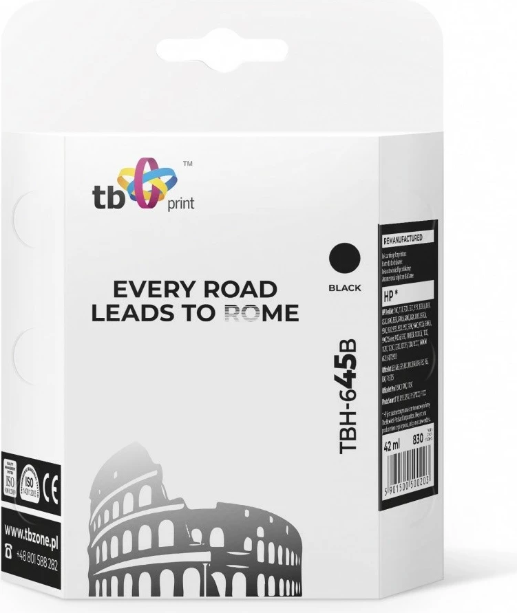 Toner TB Print TBH-645B për HP, i zi, 42ml