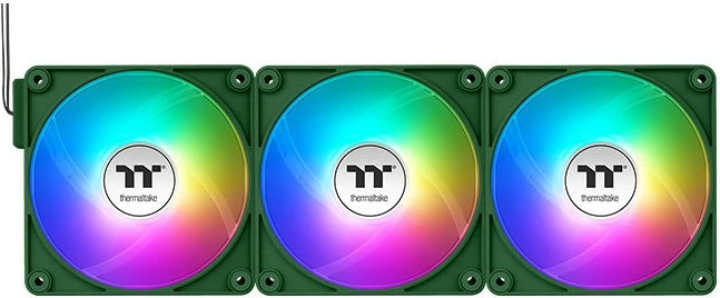 Ventilator kasë Thermaltake CT140 EX ARGB Sync 140mm 3 copë Racing Green