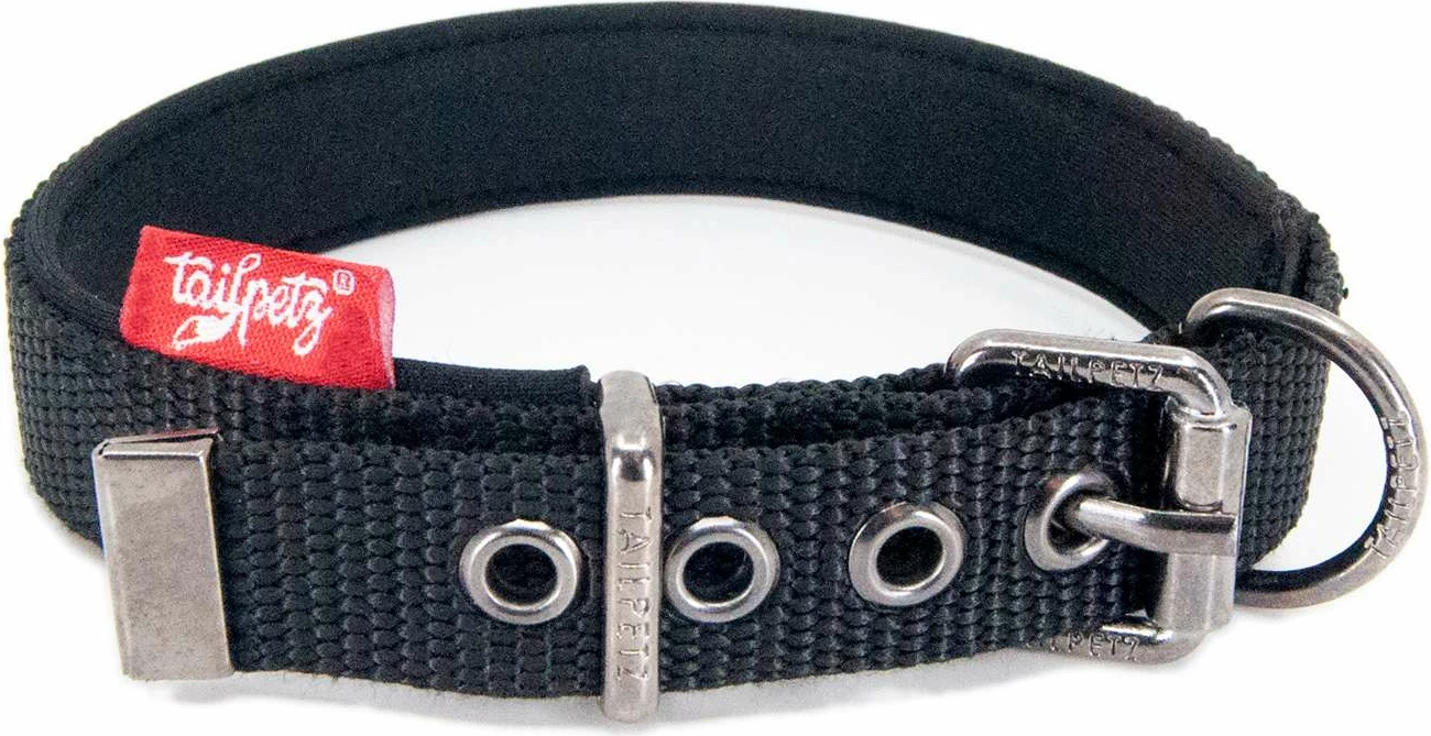 Qafore për qen, Paws & Whiskers, e rehatshme, e zezë