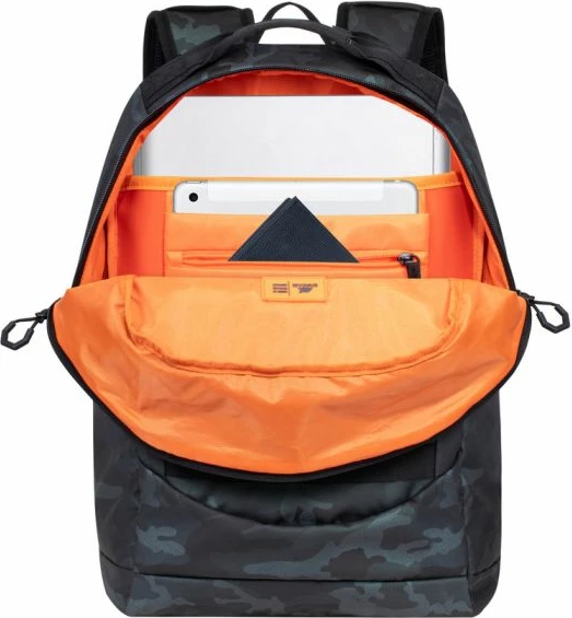 çantë shpine për laptop RIVACASE 7631 15.6\" 28L, kamuflazh navy