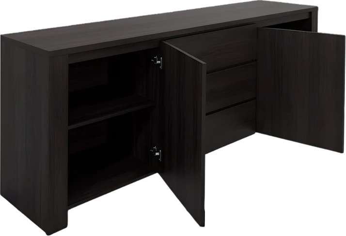 Bufe Kalya, ngjyrë wenge, 220x49x89.5cm