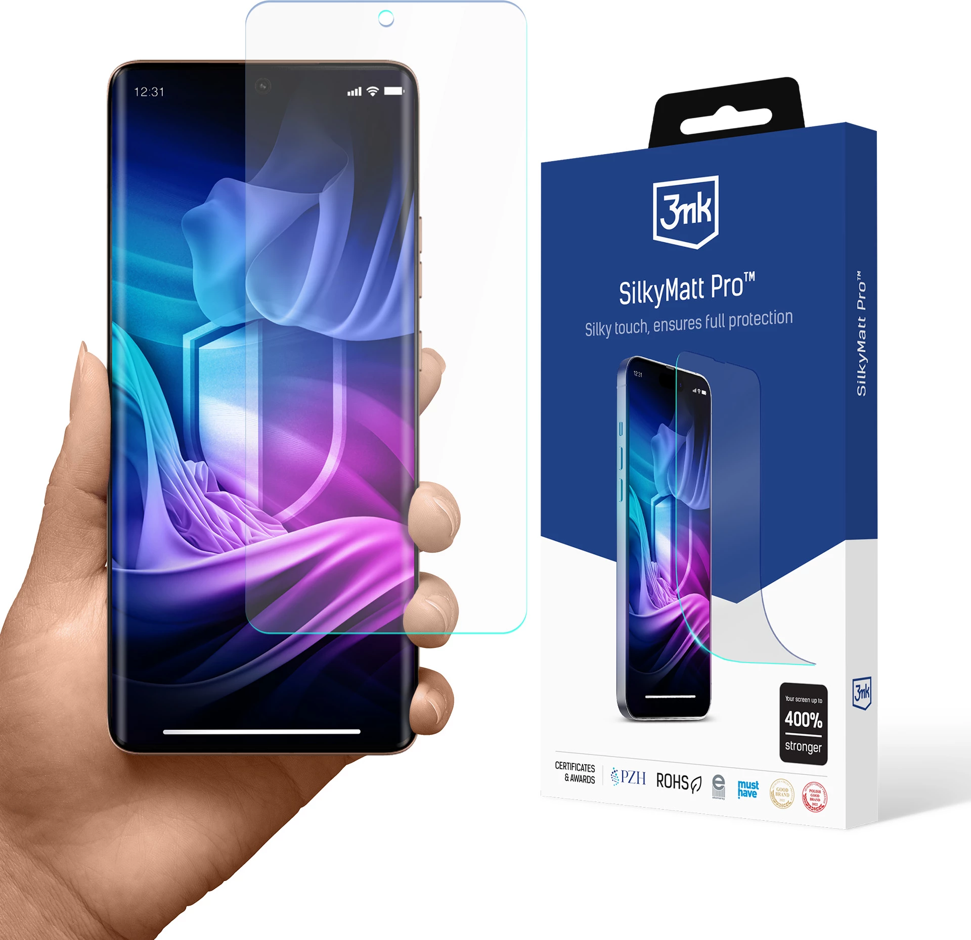 Film mbrojtës mat për ekran, 3mk Silky Matt Pro, për Motorola Moto Edge 50 Ultra