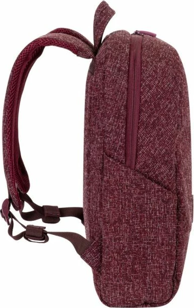 çantë shpine për laptop RIVACASE 7923, 13.3\", waterproof tweed, e kuqe