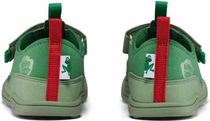 Sandale për fëmijë Affenzahn, të gjelbra