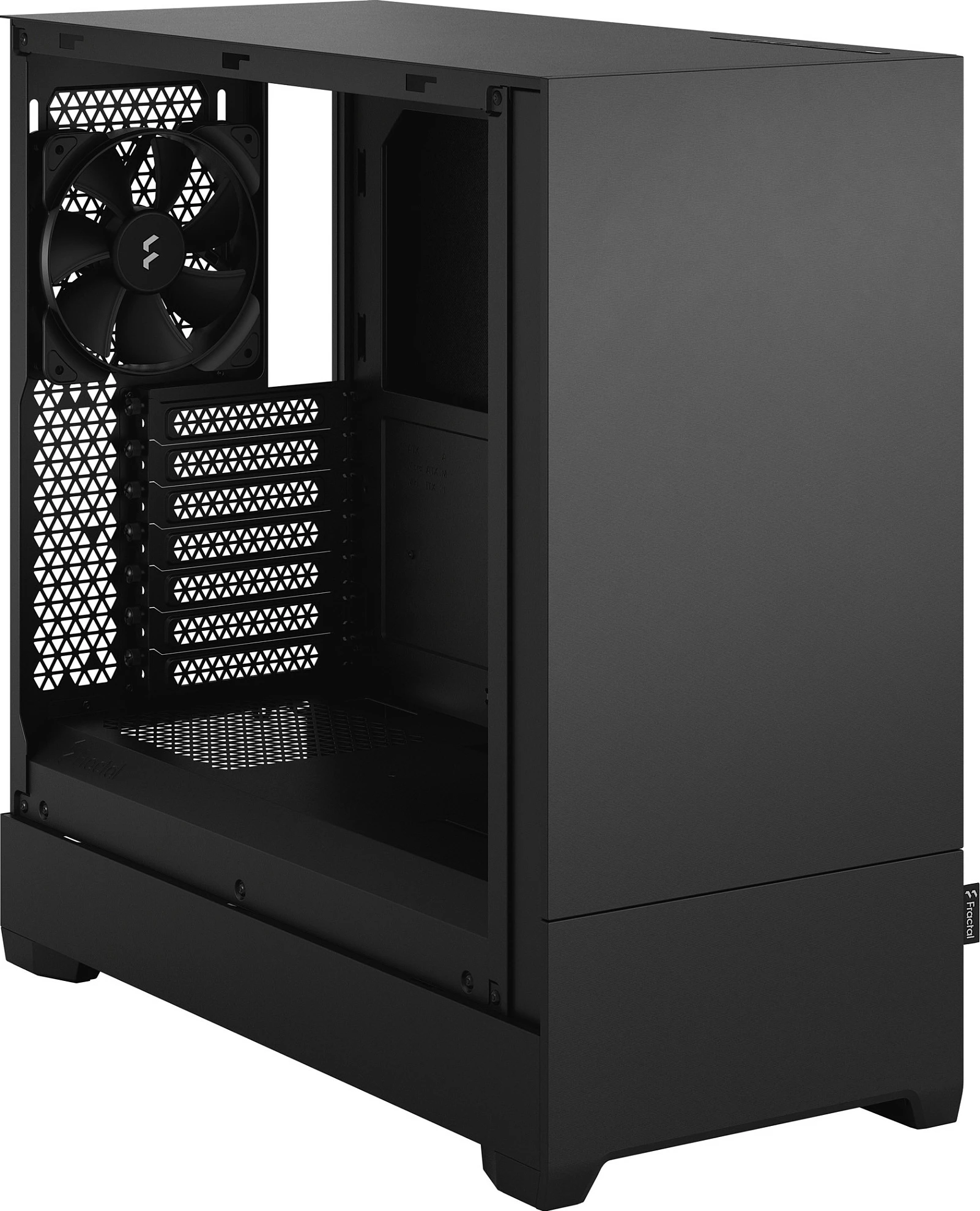 Kasë Fractal Design Pop Silent, Tower, PC, ATX, micro ATX, Mini-ITX, e zezë
