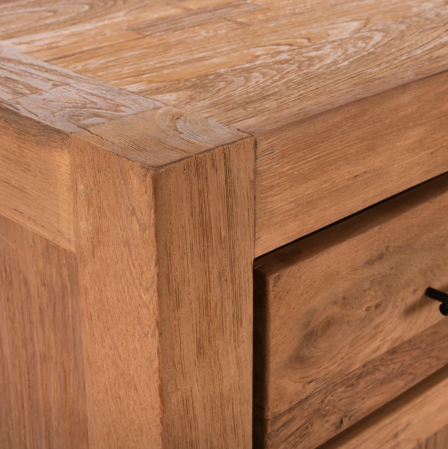 Bufe GRAYSON FH9802 dru TEAK i ricikluar natyral 220x50x90H cm