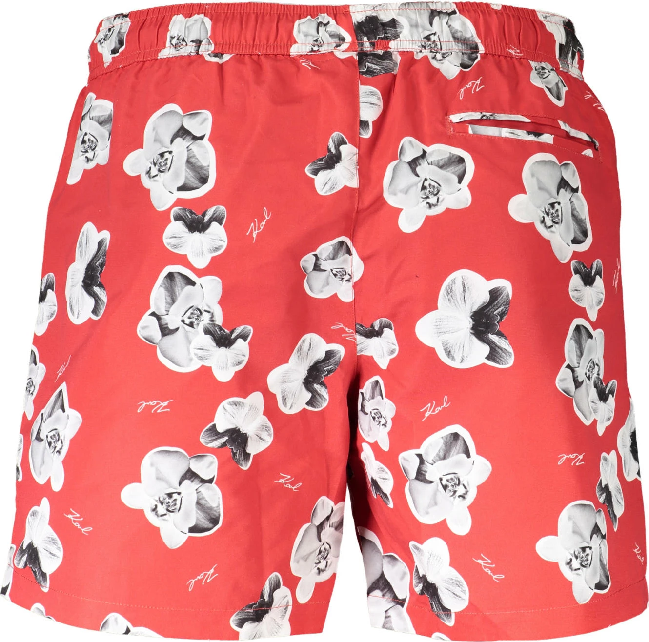 Të poshtme noti KARL LAGERFELD BEACHWEAR meshkuj, të kuqe