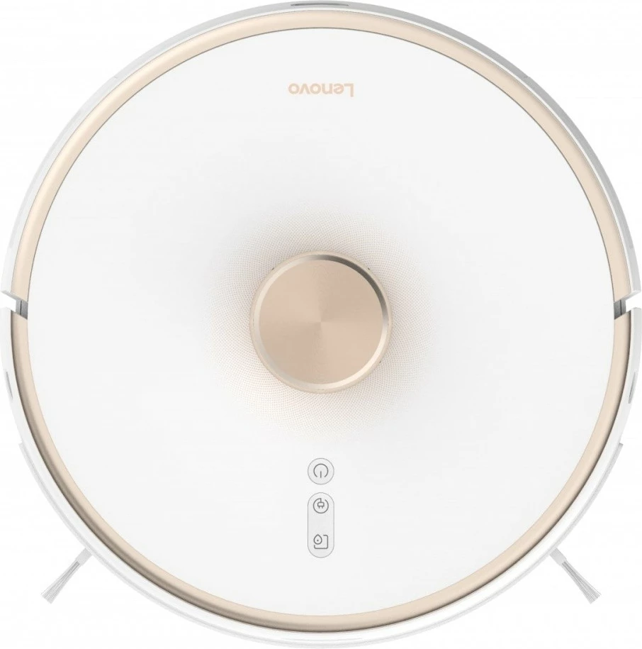 Fshesë robotike Lenovo T1S, pa qese, HEPA, e bardhë