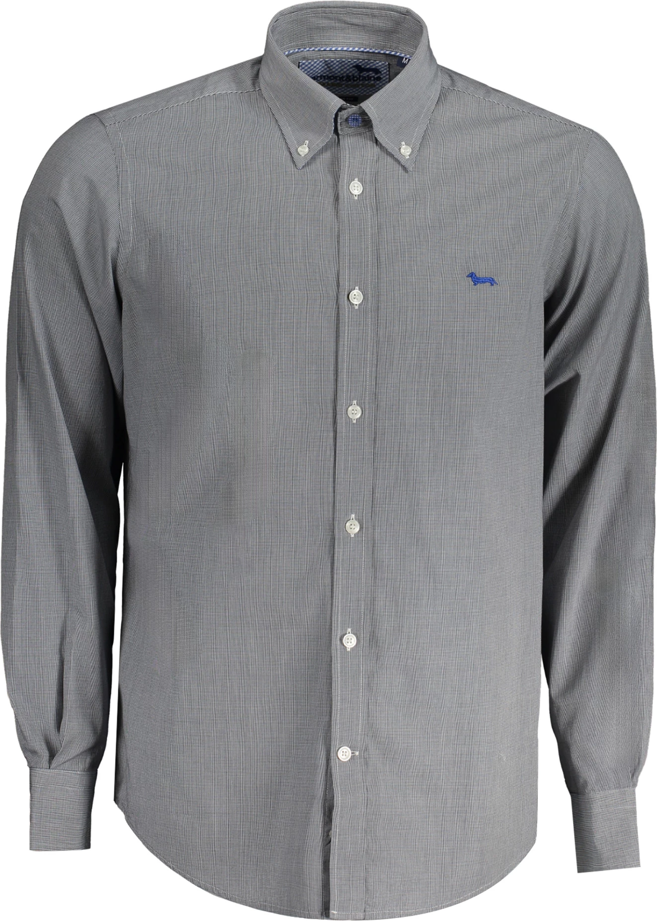 Këmishë për meshkuj HARMONT & BLAINE me mëngë të gjata, kaltër