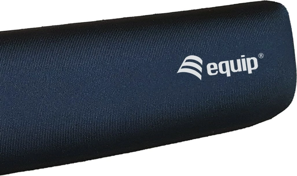 Mbështjellës dore për tastierë Equip, memory foam, 465mm, e zezë