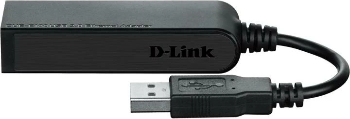 Adapter rrjeti USB 2.0, D-Link DUB-E100, Fast Ethernet 10/100 Mbps, i zi