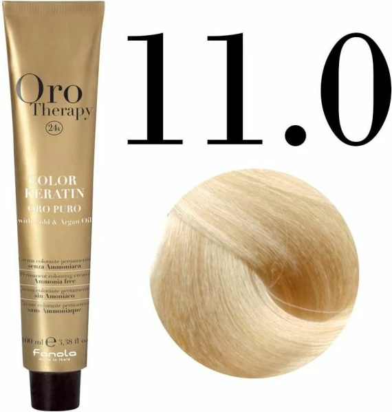 Ngjyrë për flokë Oro 11.0 platinë shumë e qeltë, 100 ml