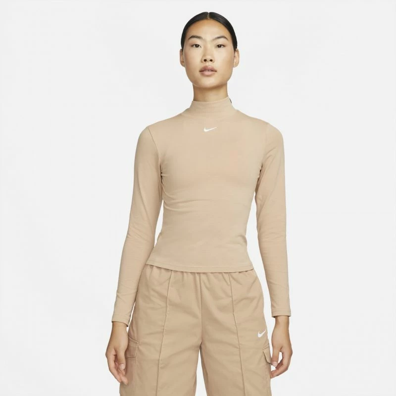 Maicë Nike Sportswear Collection Essentials, bezhë