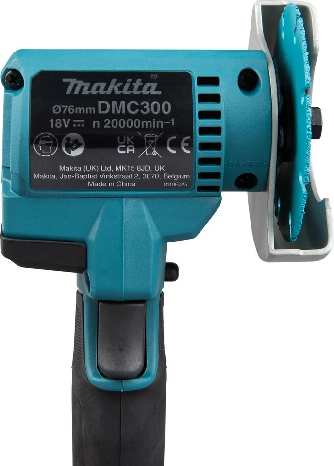 Prerëse këndi Makita DMC300Z, 18V, 5Ah, Li-Ion, zi/blu