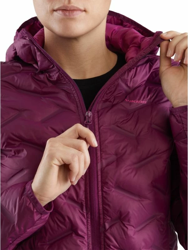 Jakne me kapuç për femra Viking, vjollcë