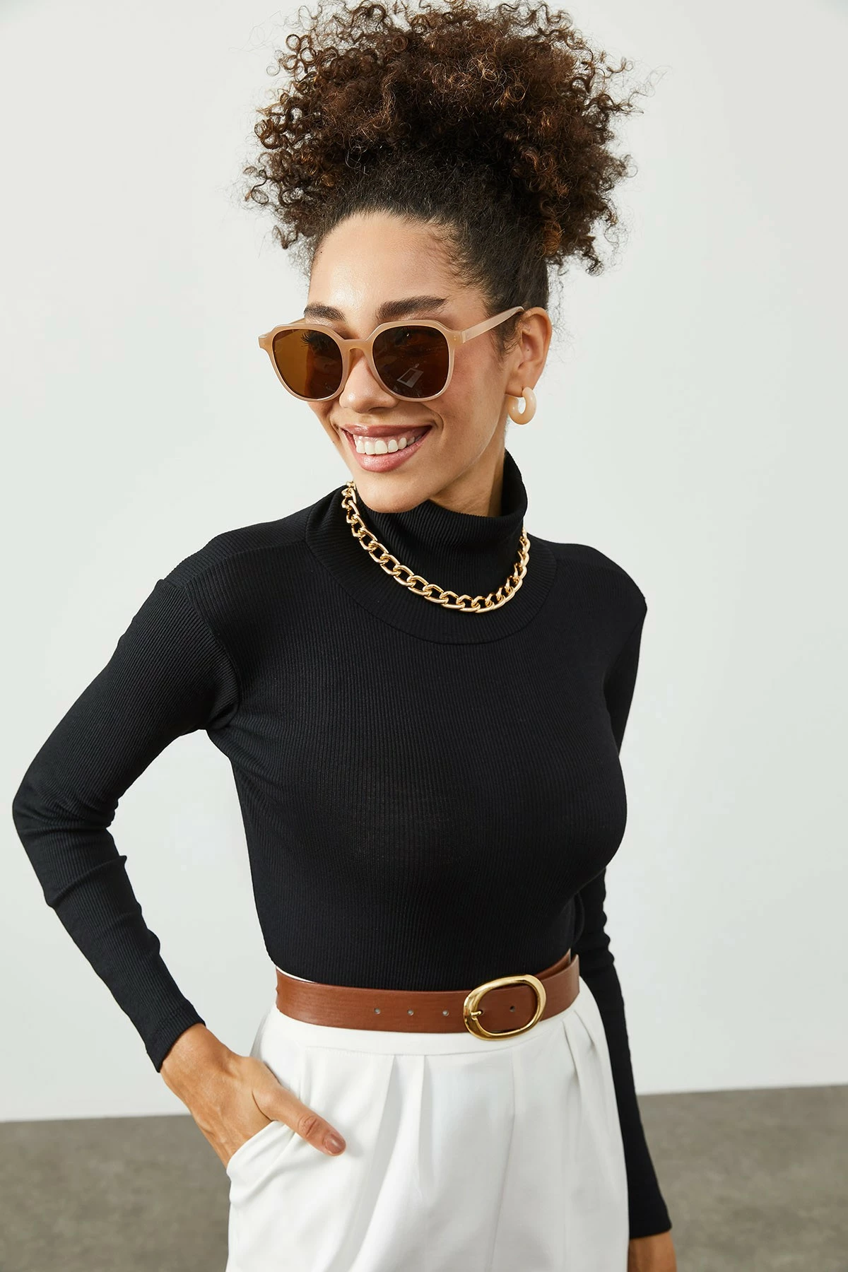 Bluzë për gra Jumeon, X2332, e zezë