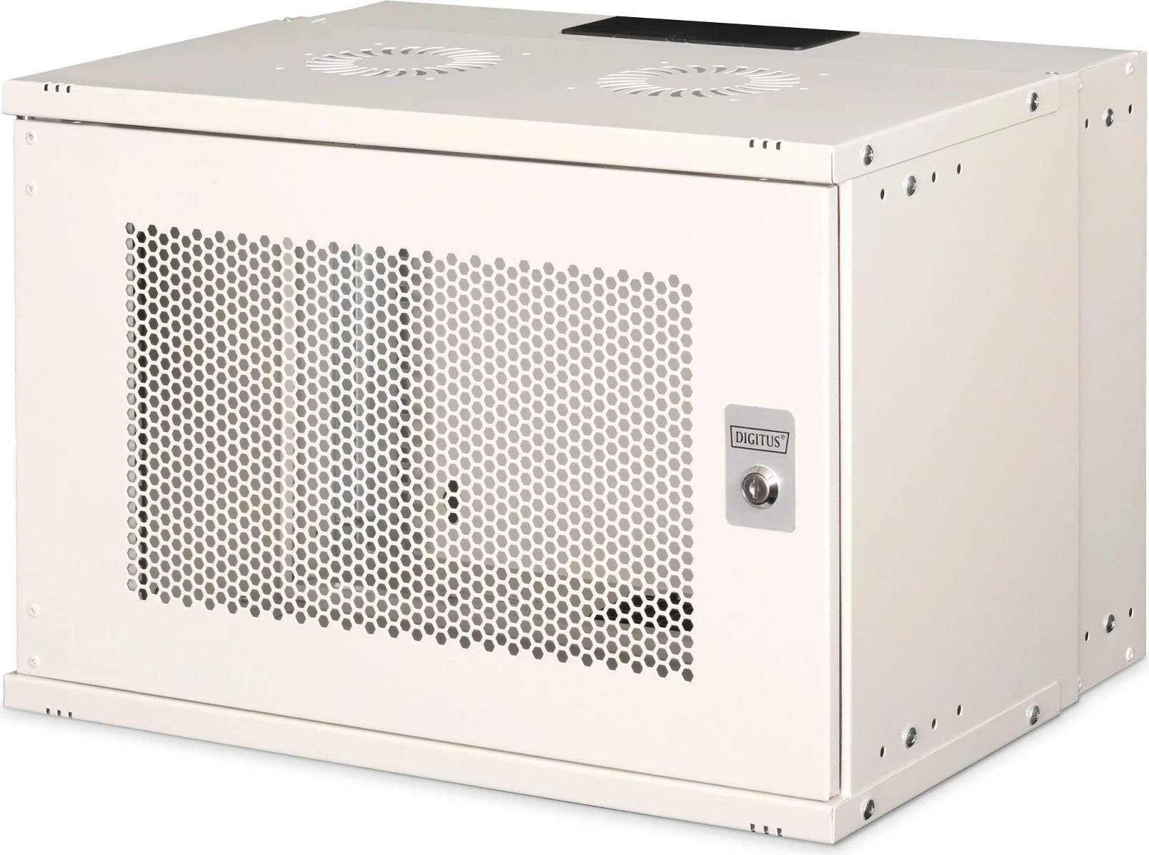 Kasë muri Digitus SOHO PRO 7U 19" 370x540x400mm, gri e hapur