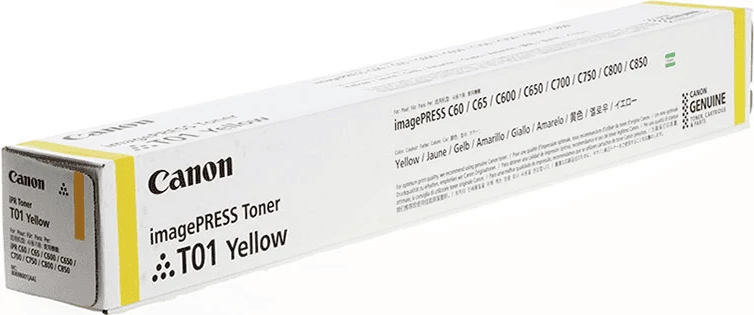 Toner, Canon, T01 8069B001, 39500 faqe, standard, e verdhë