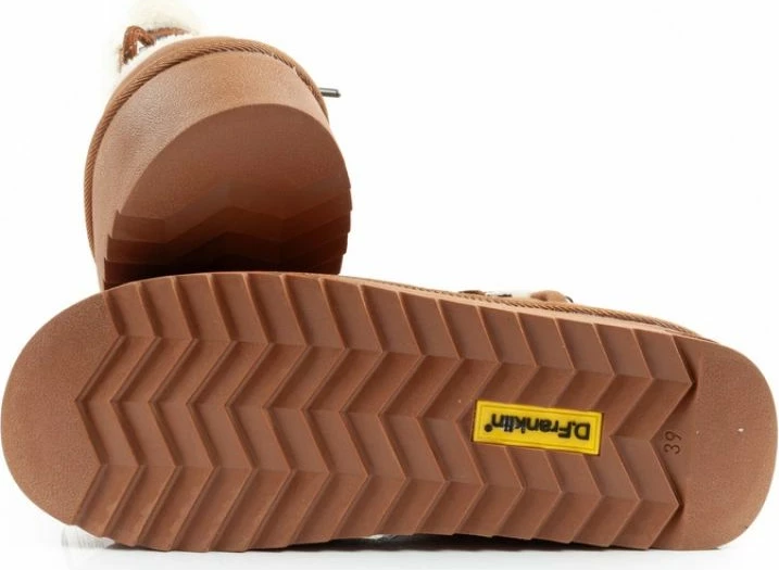 Çizme dimri për femra D.Franklin, kafe