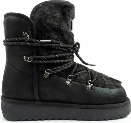 Çizme dimri për femra D.Franklin, të zeza