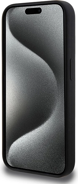 Mbështjellës BMW M Silicone Pattern MagSafe për iPhone 15 Pro, i zi
