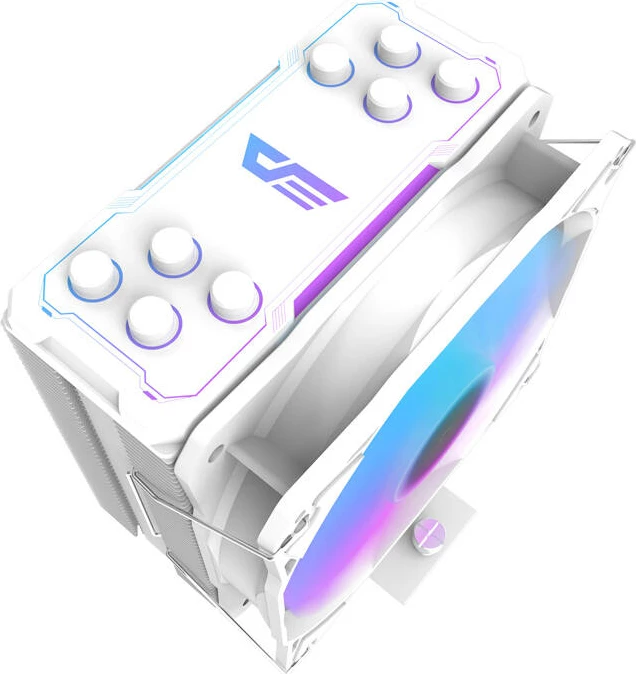 Ftohës procesori Darkflash Z4 PRO MIST, RGB, i bardhë