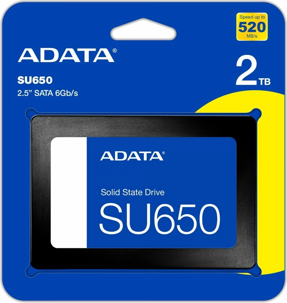 SSD disk Adata Ultimate SU650, 2TB, 2.5", SATA3