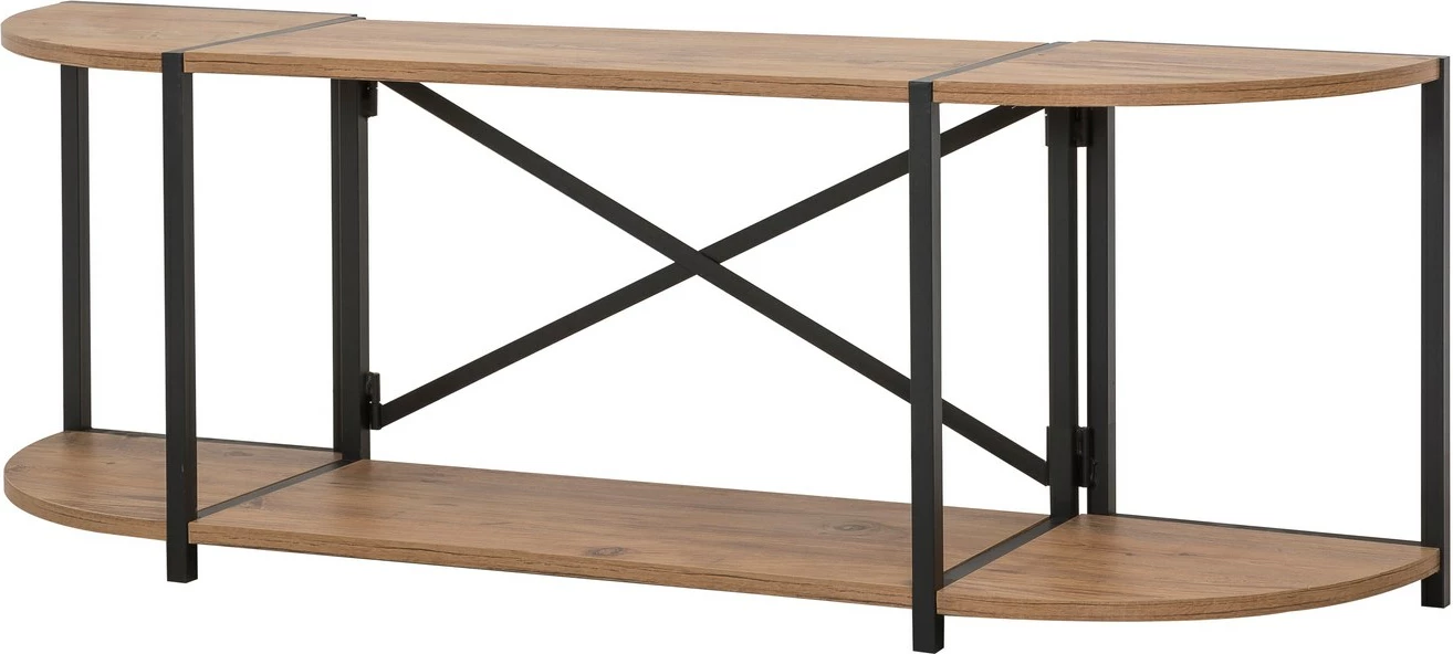 Komodë TV Skye Decor, Sky Rafix, ngjyrë Atlantic Pine dhe e zezë