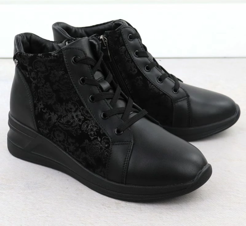 Çizme lëkure për femra Filippo DBT7280, të zeza