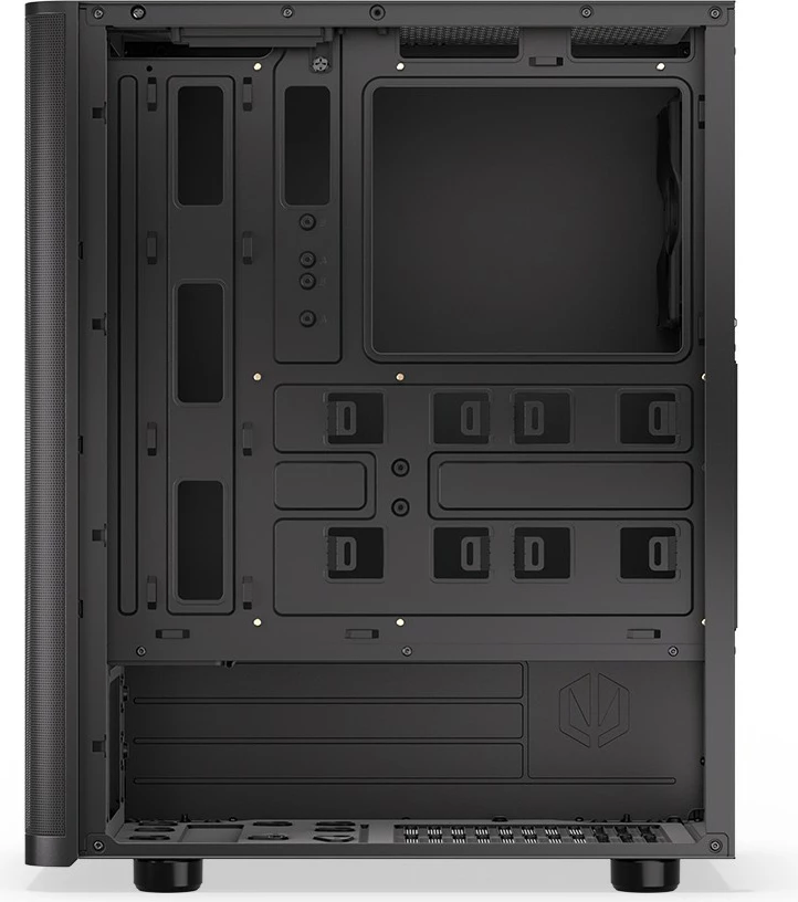 Kasë Endorfy Ventum 200 Solid, Midi Tower, ATX, ITX, Micro ATX, e zezë