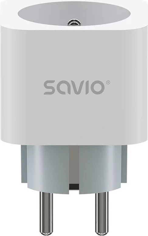 Prizë e mençur SAVIO AS-01, Wi-Fi, 16A, e bardhë