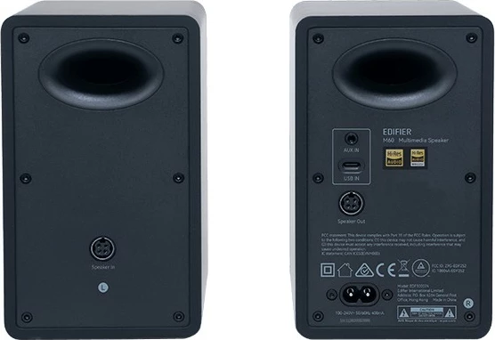 Boksa Edifier M60, 66W, Bluetooth 5.3, USB-C, të zi