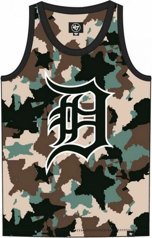 Maicë pa mëngë për meshkuj 47 Brand, shumëngjyrëshe