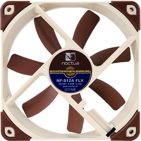 Ftohës Noctua NF-S12A FLX, 12cm, i kaftë
