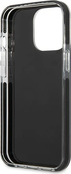 Mbështjellës Karl Lagerfeld KLHCP13LTPE2TK për iPhone 13/13 Pro 6.1", Hardcase, i zi