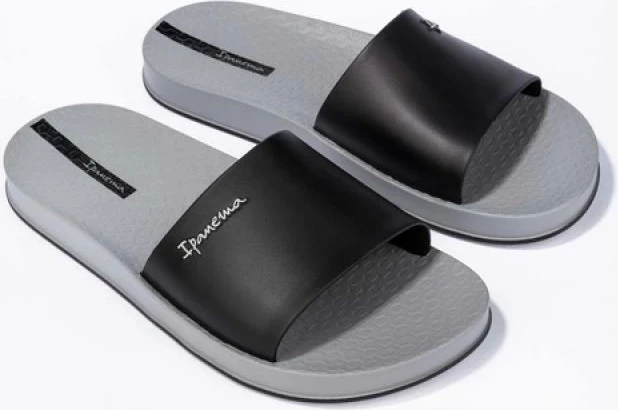 Papuqe për meshkuj Ipanema, të zeza/gri