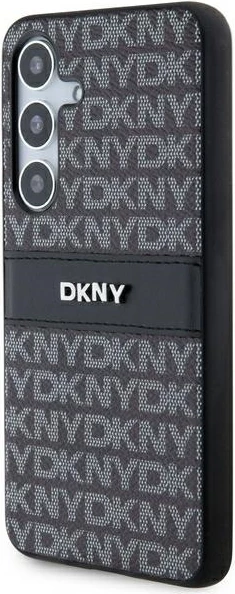 Mbështjellës DKNY Mono Stripe & Metal Logo për Samsung Galaxy S24+, i zi