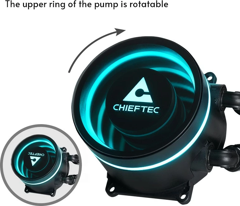 Ftohës CPU Chieftec ICEBERG 360 RGB