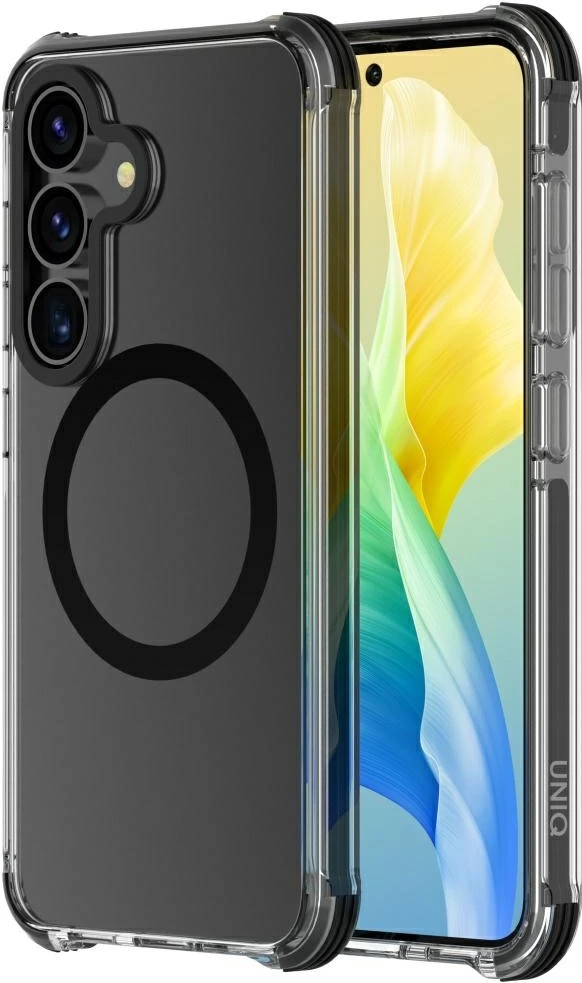 Mbështjellës UNIQ Combat MagSafe për Samsung Galaxy S25, i zi