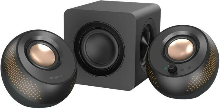 Altoparlantë kompjuteri, Creative Pebble X Plus (51MF0495AA000) 2.1 me nën-bas, të zinj